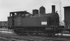 
SNCF 030TB2 at La Chapelle, Paris, c1955